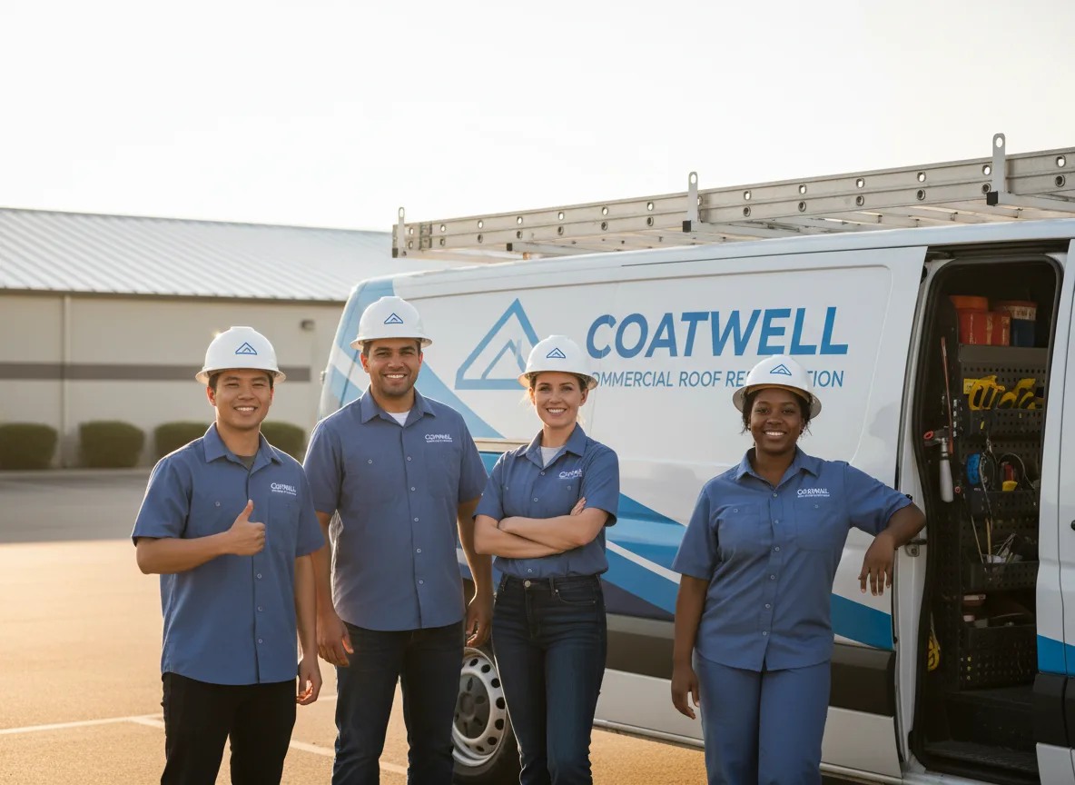 Commercial roof coating company in Glencoe, OH